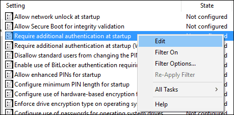 Solução alternativa BitLocker 3