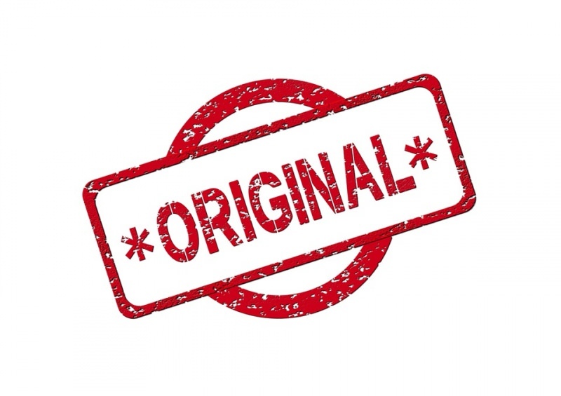 Como o original é escrito? Original ou original de acordo com TDK?