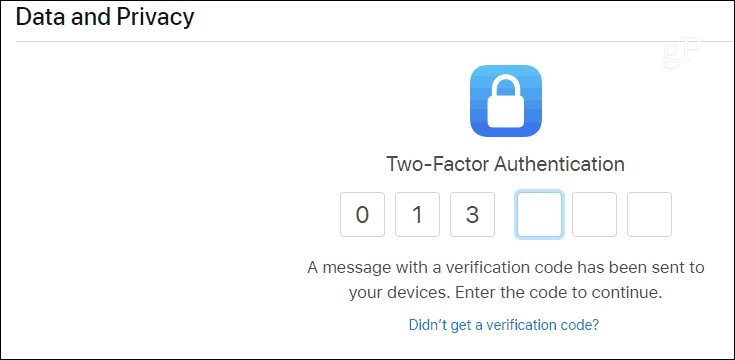 Portal de Privacidade da Apple