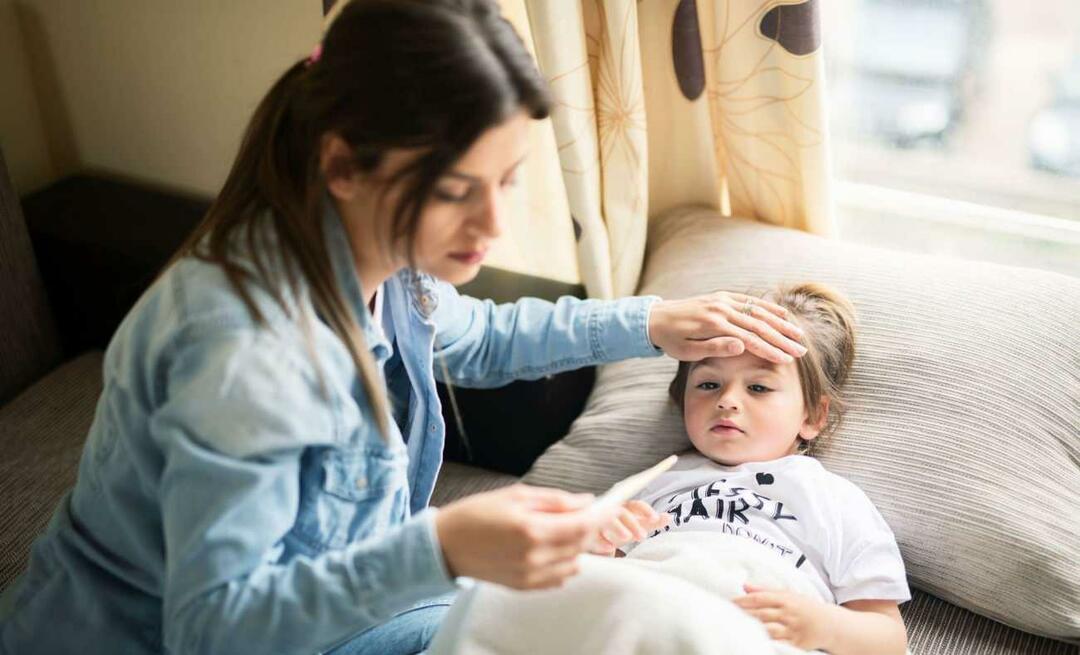 O que deve ser feito na febre alta? Cuidado com isso quando seus filhos tiverem febre
