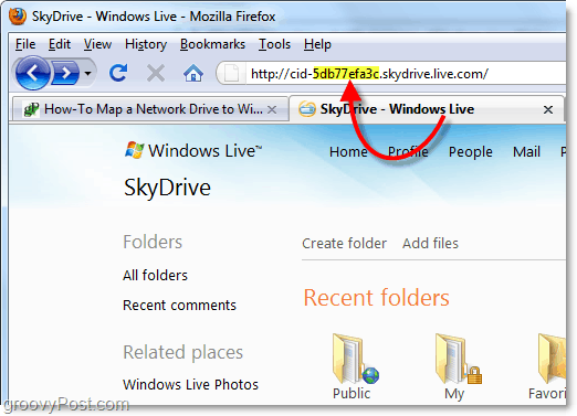 encontre o seu Windows Live ID online