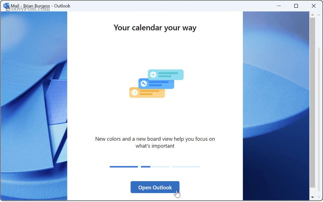 Alterar o novo tema do aplicativo Outlook