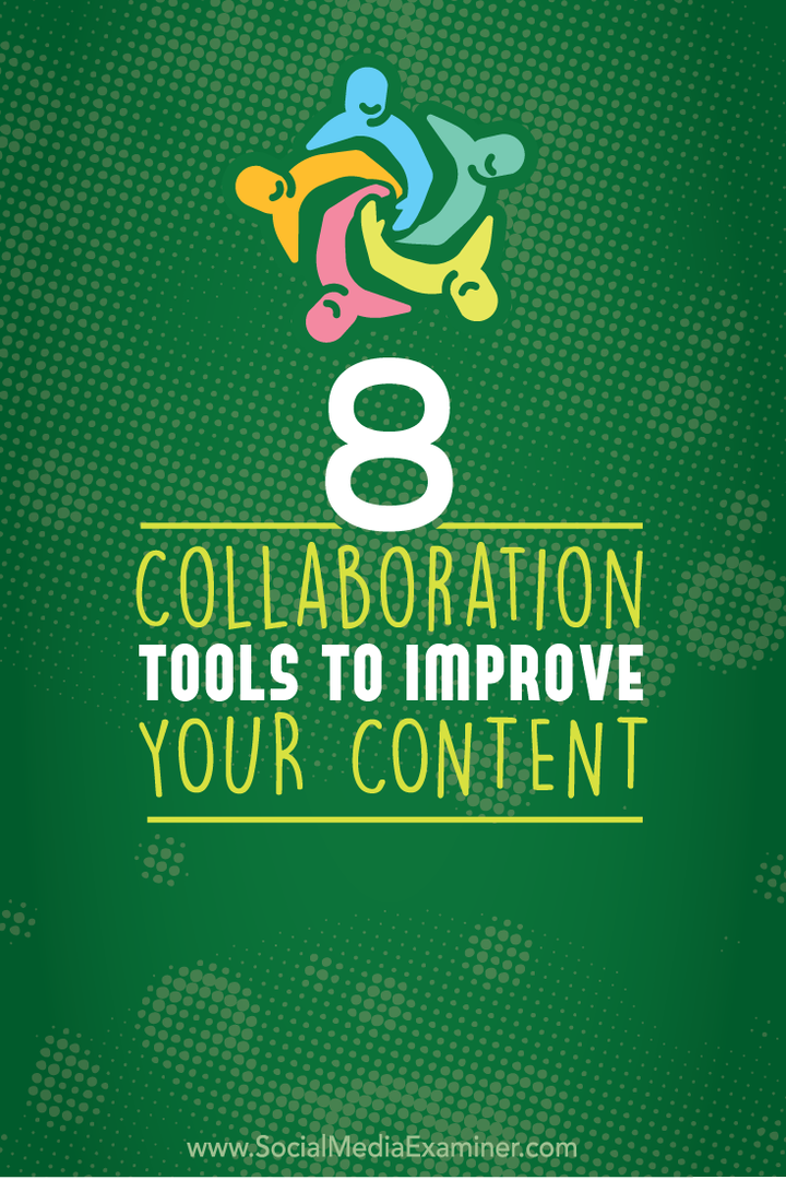 ferramentas de colaboração para melhorar o conteúdo