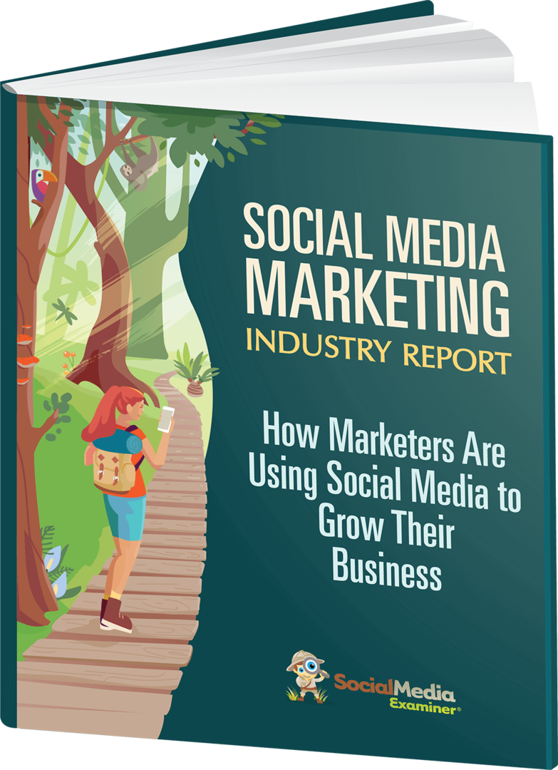 2021 Relatório da indústria de marketing de mídia social.