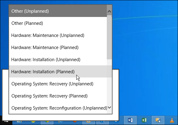 Rastreador de Eventos do Windows 8