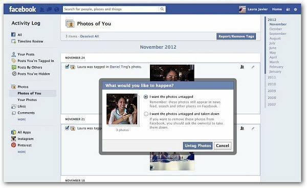 Facebook para alterar as configurações de privacidade