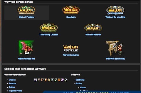 wiki do mundo do warcraft