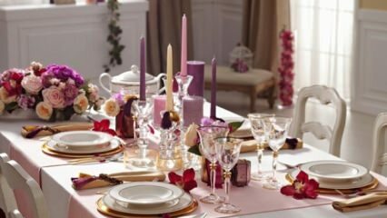 As decorações de mesa mais elegantes