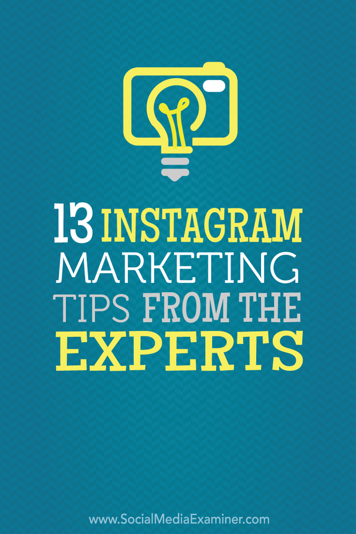 13 dicas de marketing do Instagram dos especialistas: examinador de mídia social