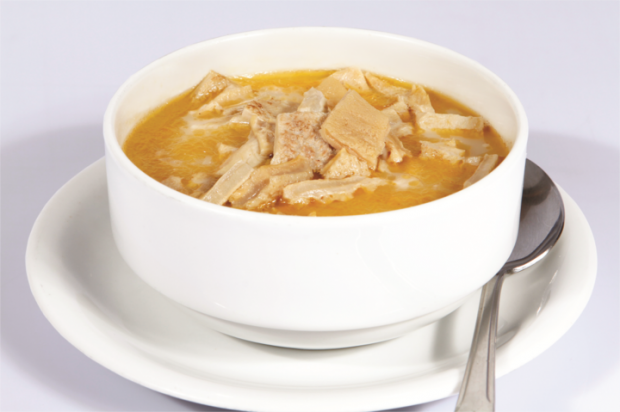 Como fazer sopa de rúmen temperada? Sopa de tripas prática