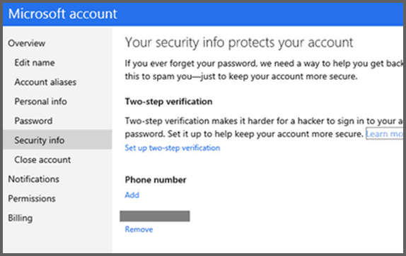 Segurança: Microsoft lança contas da Microsoft para usuários de verificação em duas etapas