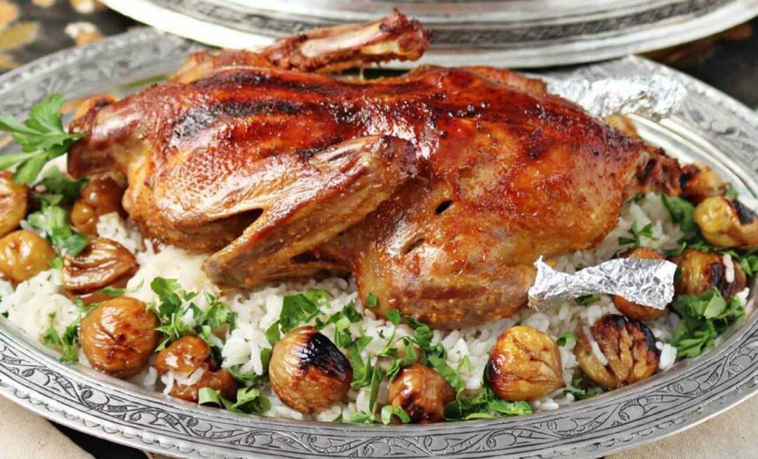 Como fazer Arroz Recheado com Carne de Ganso? O delicioso sabor do Ramadã, carne de ganso e receita de arroz recheado