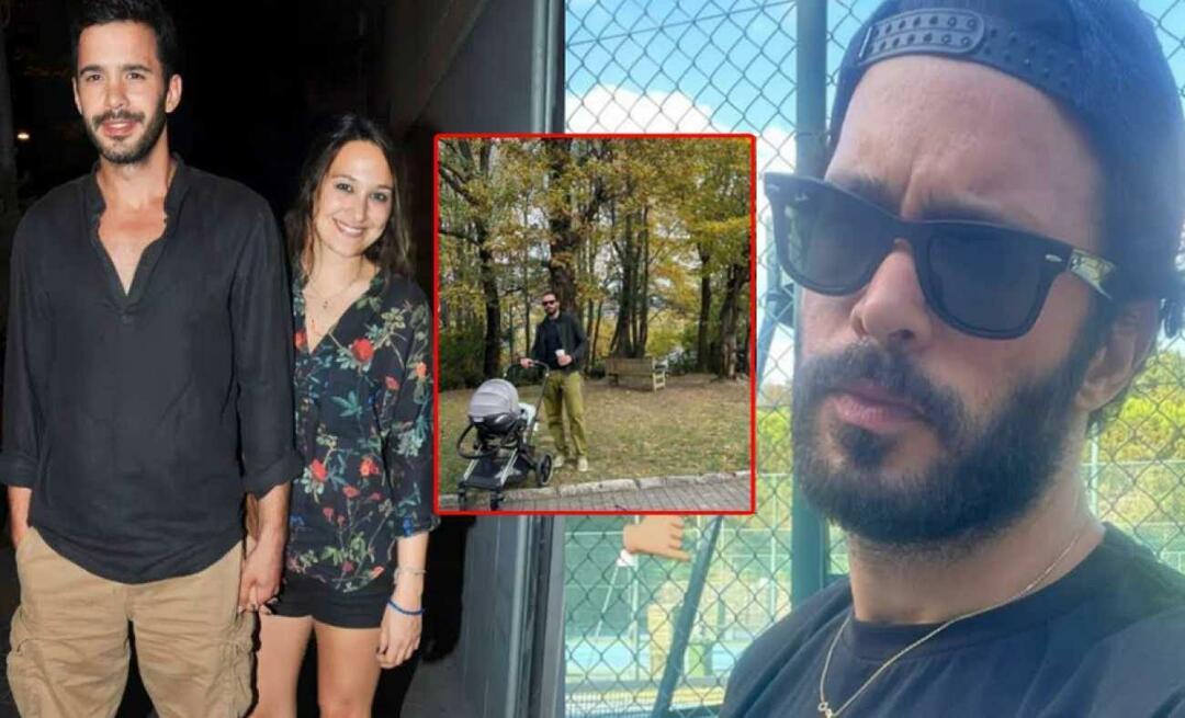 Depois de Gupse Özay, Barış Arduç posou com seu bebê! Quem vê a foto...