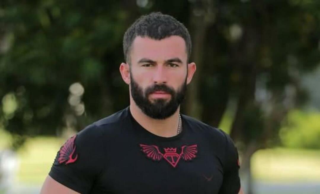 AFAD ouviu o grito de socorro de Turabi, o ex-campeão do Survivor! "Obrigado FAD"