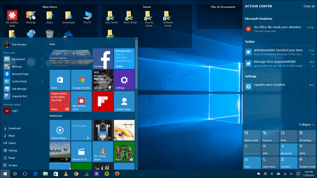 Atualização do Windows 10