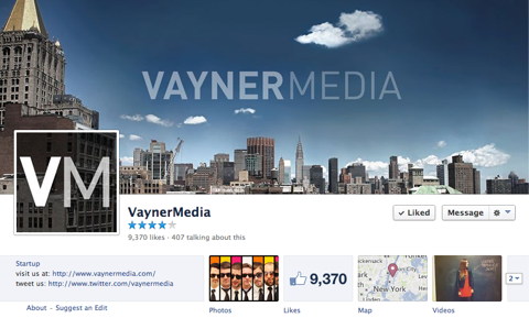 vayner media no facebook