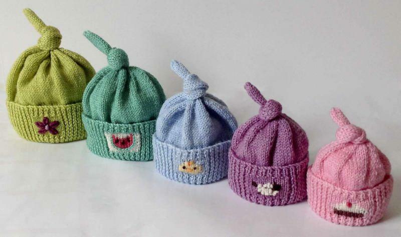 2021 modelos e tamanhos de chapéu de tricô para bebê