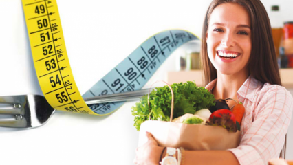 Quantos quilos são perdidos em 1 semana? Lista de dieta fácil de 1 semana para perda de peso saudável