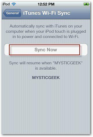 itunes sync