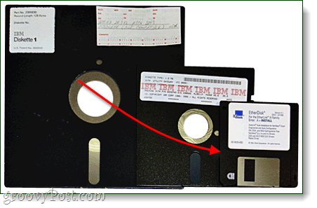 imagem de exemplo de disquete