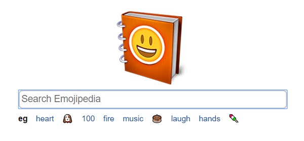 Emojipedia é um mecanismo de busca de emojis.