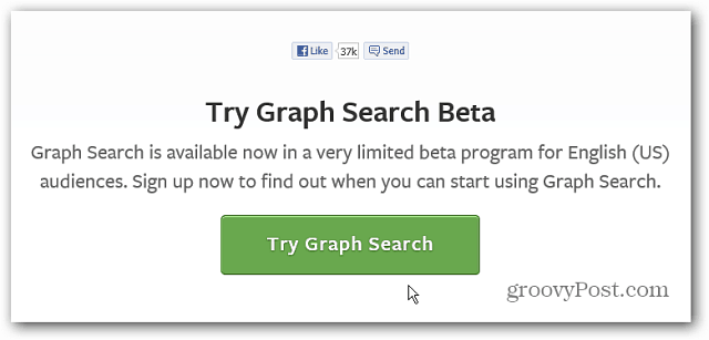 Inscreva-se na nova versão beta da pesquisa de gráficos do Facebook