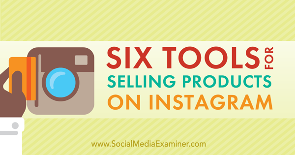 ferramentas para vender no instagram