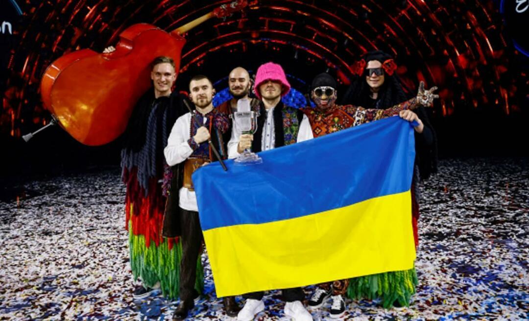 A Ucrânia, vencedora do Eurovision, não será a anfitriã este ano! Novo endereço anunciado