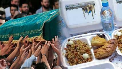 É permitido distribuir comida depois de uma pessoa morta? islamismo