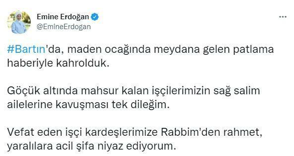 Compartilhamento de Emine Erdogan