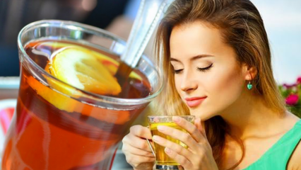 Quais são os benefícios da adição de limão ao chá? Método de perda de peso rápida com chá de limão