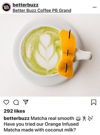 Como vender mais produtos no Instagram, exemplo de foto estilizada 2.