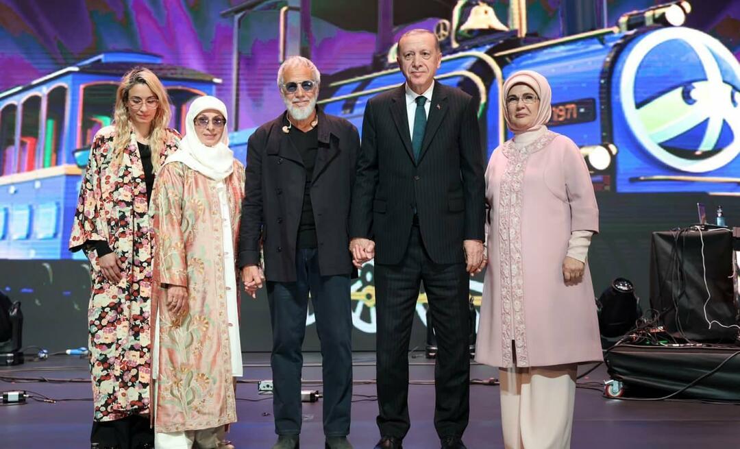Emine Erdogan compartilhou do show de Yusuf Islam!