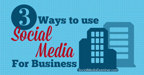 usar a mídia social para negócios