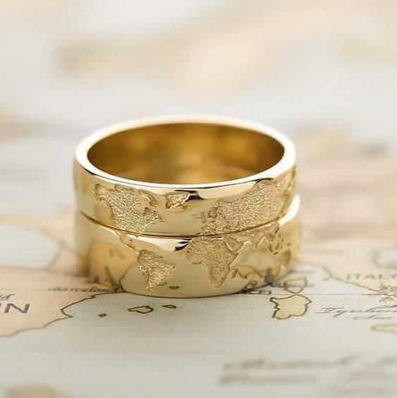 tipos de anéis de casamento