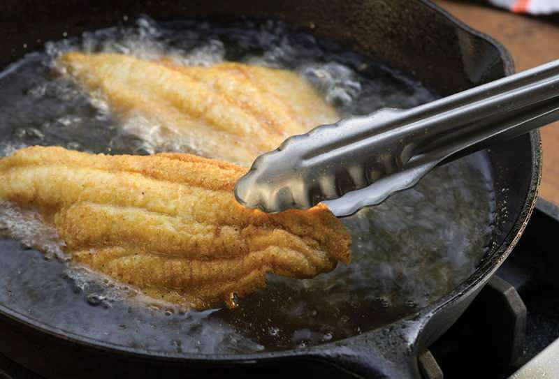Erros a serem feitos ao fritar peixe