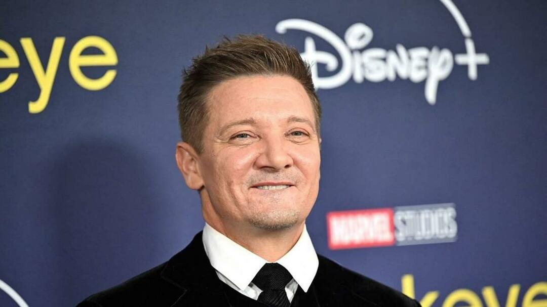 Estava sob o limpa-neve! Primeira declaração de Jeremy Renner