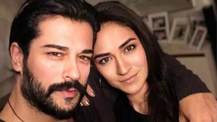 Burak Özçivit compartilhou sua foto com sua irmã