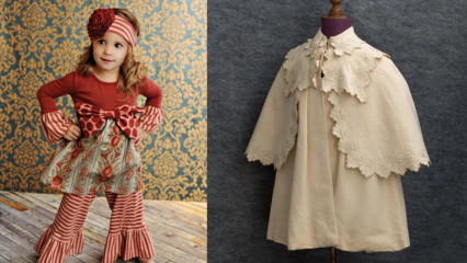 Padrões de vestido infantil vintage