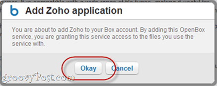 Sincronizando Zoho e Box.net