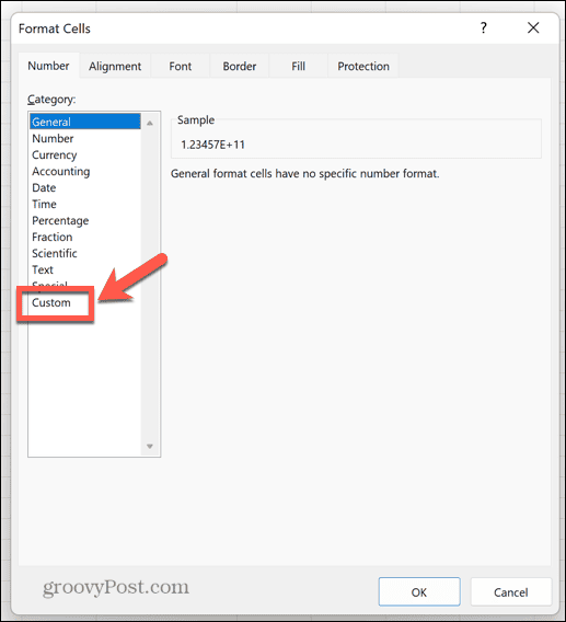 Excel formato personalizado