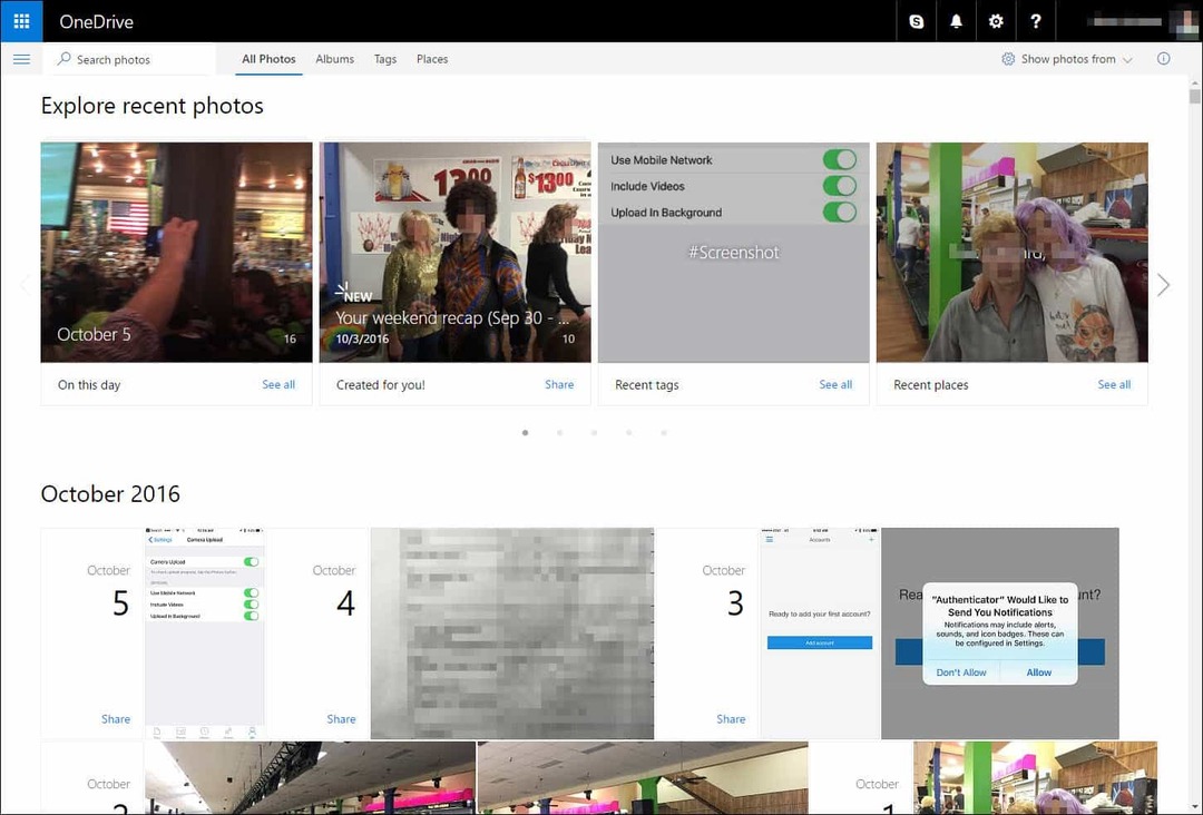 Faça backup automático de suas fotos no OneDrive a partir de qualquer dispositivo móvel