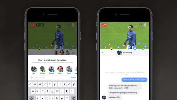 O Facebook introduziu o Live Chat With Friends e Live With, dois novos recursos que tornam mais fácil compartilhar experiências e conectar-se em tempo real com seus amigos no Live. 