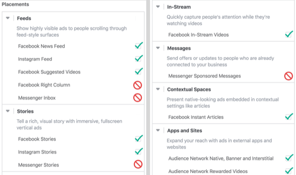 Otimização do Facebook ThruPlay para anúncios em vídeo, etapa 3.