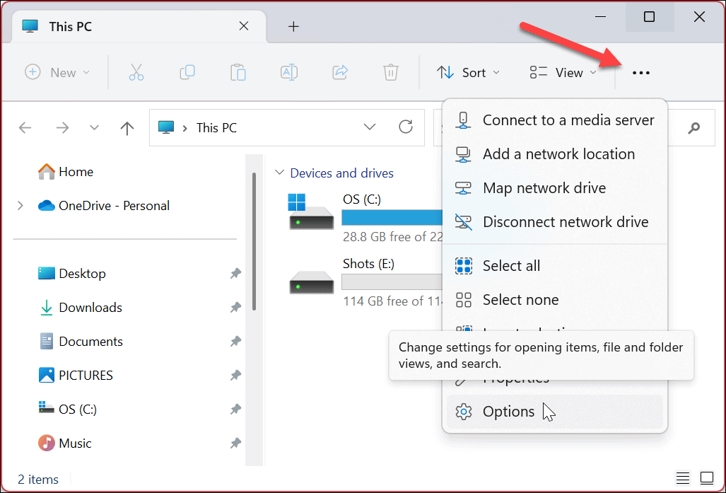 Como corrigir um menu de acesso rápido ausente no Windows 11