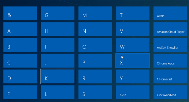 Dica do Windows 8.1: Encontre aplicativos por nome