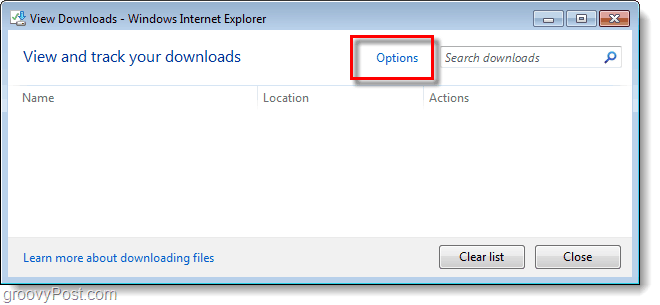Como alterar a pasta de download padrão do Internet Explorer 9