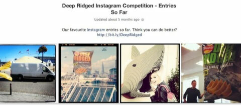exemplo de competição instagram