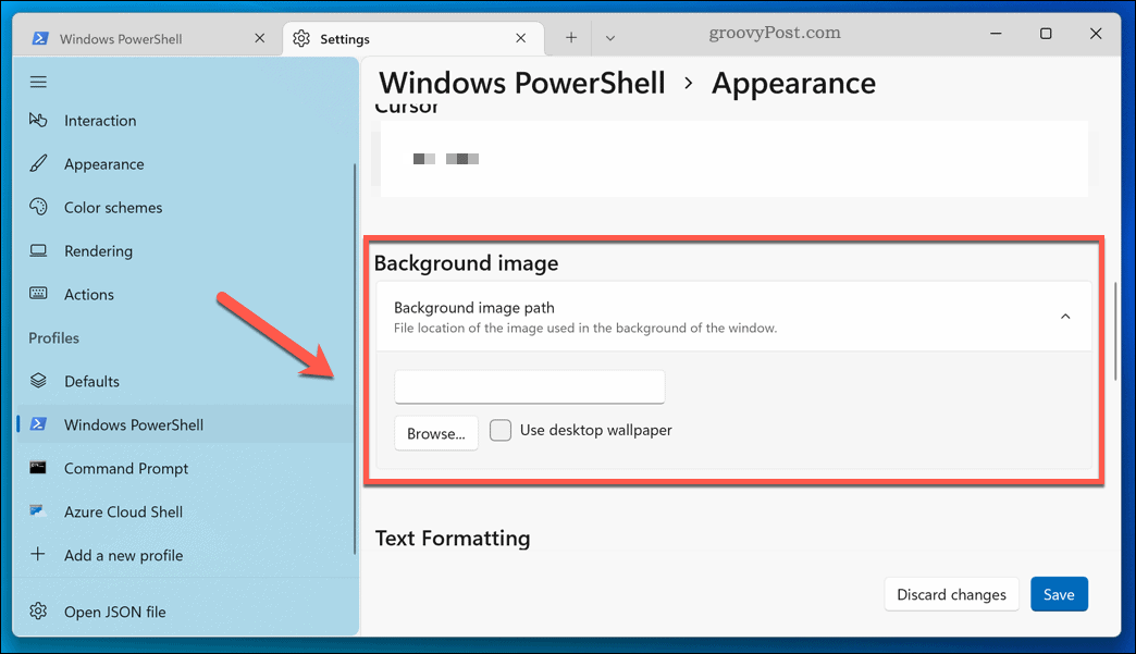 Como personalizar o aplicativo de terminal do Windows