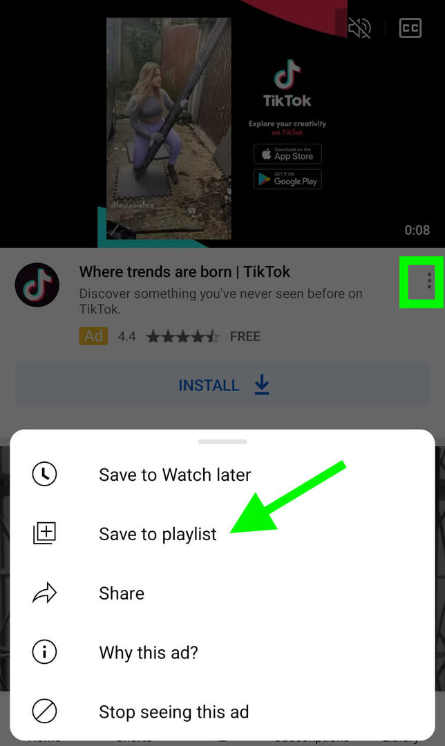 como-salvar-conteúdo-youtube-ads-playlist-swipe-file-example